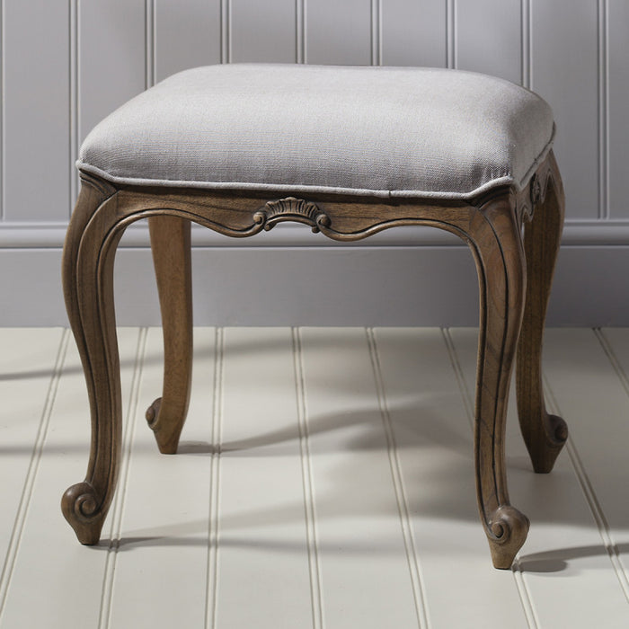 Charlotte Weathered French Inspired Stool