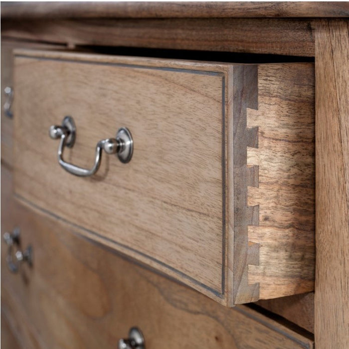 Charlotte Weathered French Inspired 5 Drawer Chest