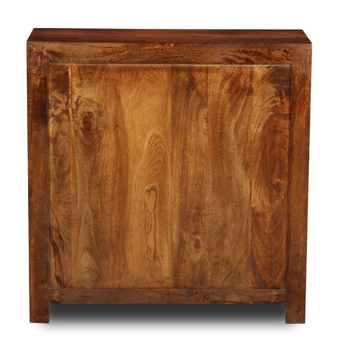 Dakota Mango Wood 85cm Shoe Cupboard - Due 8th September