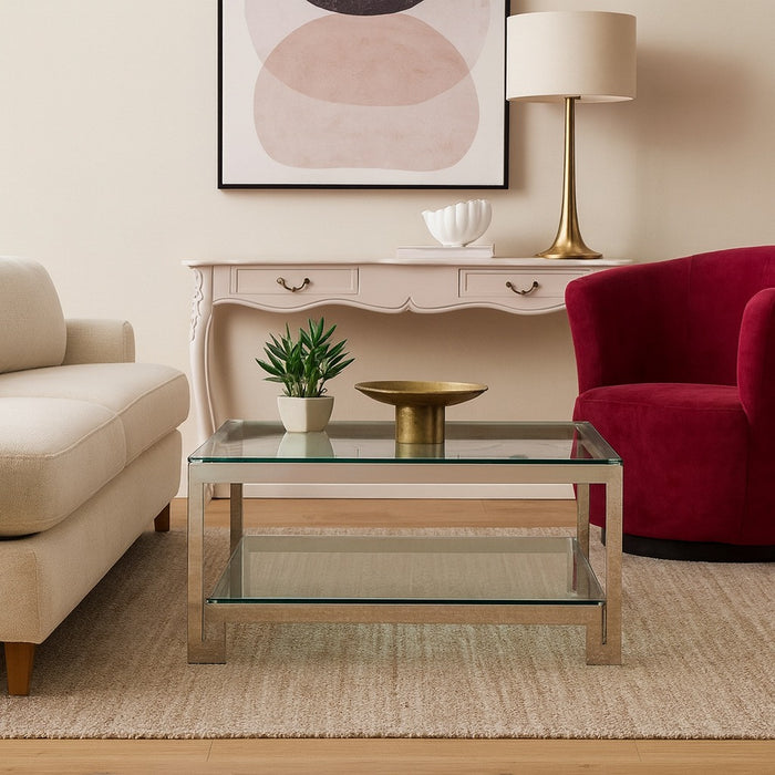 Contemporary Glass Coffee Table