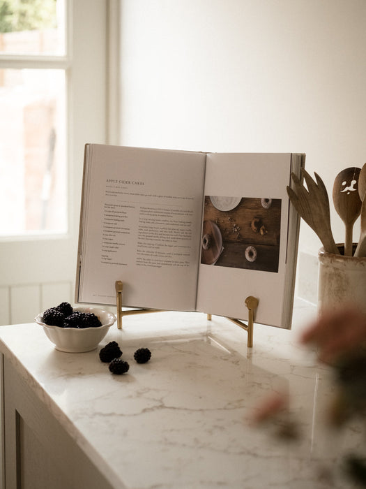 Cookbook Stand Gold