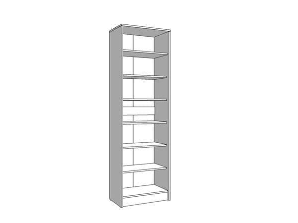 Cotswold Oak Effect Tall Multipurpose Shoe Storage Cupboard
