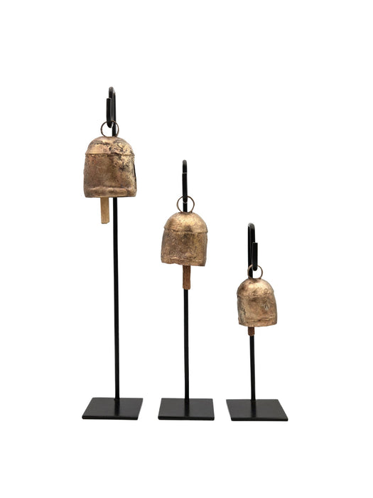 Cow Bells with Iron Stands