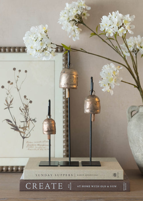 Cow Bells with Iron Stands