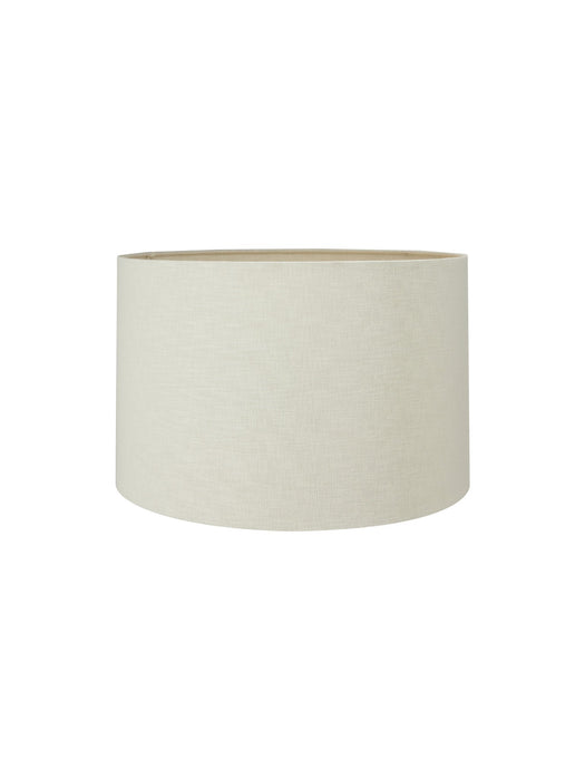 Gino Cream Self Lined Linen Drum Shade
