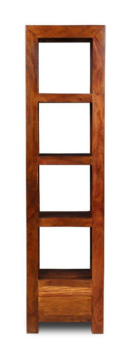 Cuba Mango - Honey -Slim Jim Bookcase - Last one Remaining