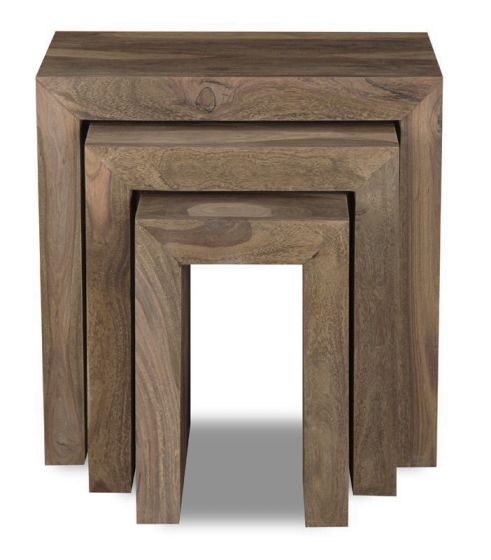 Acre & Artisan Cuba Nest Of 3 Tables