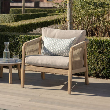 Martinique Rope Weave Lounge Chair
