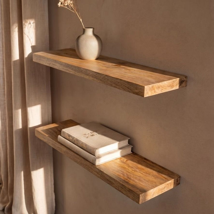 Light Dakota Large Floating Shelf - In stock
