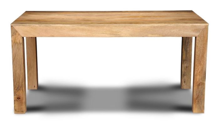 Acre & Artisan Light Solid Wood 160Cm Dining Table