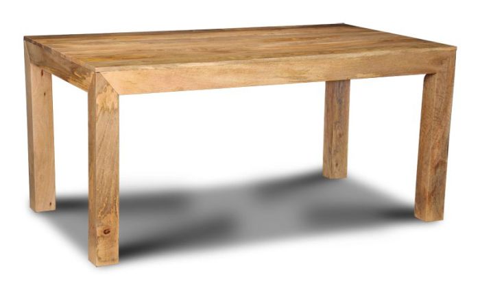 Acre & Artisan Light Solid Wood 160Cm Dining Table