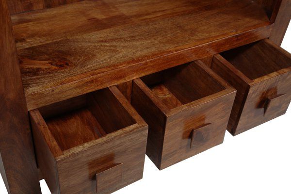 Dakota 76cm 3 Drawer Bookcase - In Stock