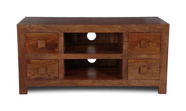 Dakota 115cm 4 Drawer Media Unit - Due 23rd September