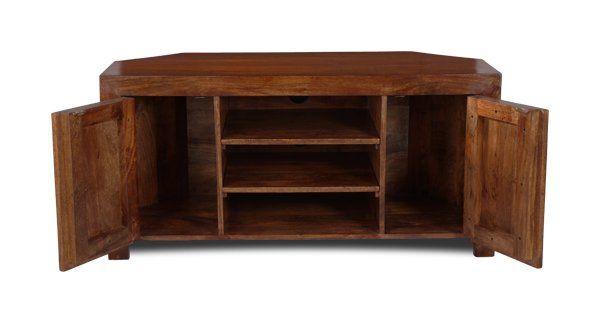 Dakota 120cm Corner TV Unit - In Stock
