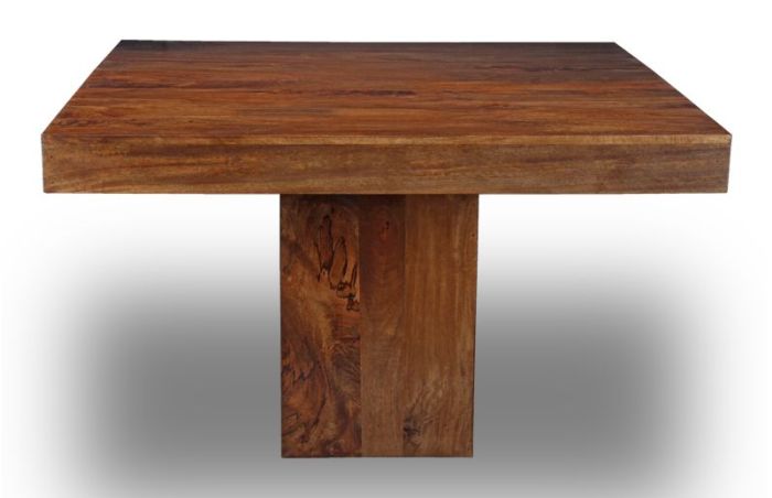 Acre & Artisan Solid Wood 120Cm Cube Dining Table 308