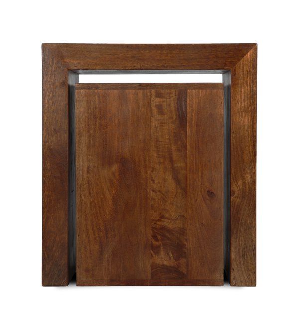 Dakota Mango Wood Cube Nest - In Stock