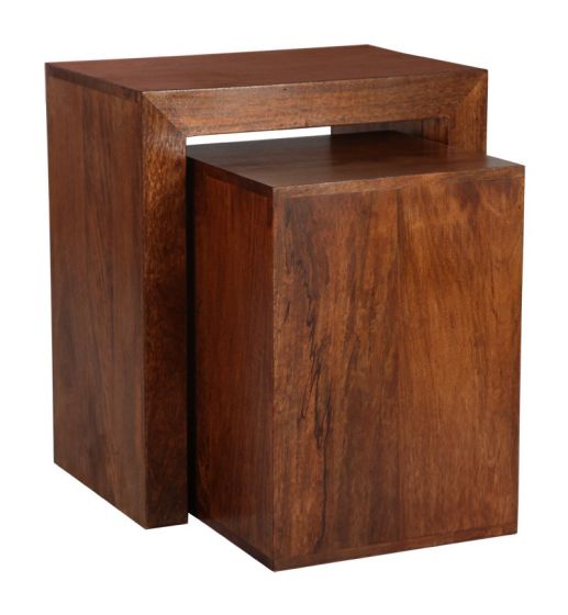 Acre & Artisan Solid Wood Cube Nest 156