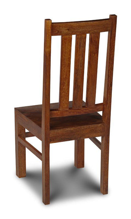 Dakota Mango Wood Dining Chair - In Stock