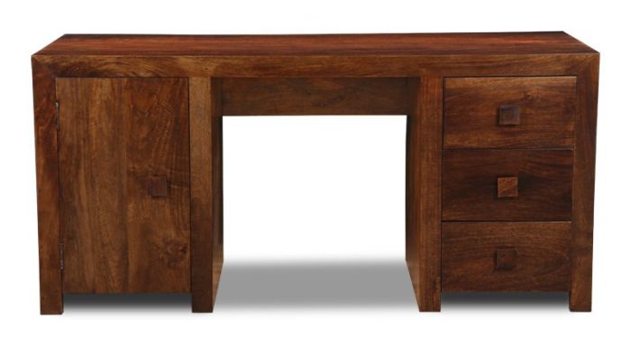 Acre & Artisan Solid Wood Large Office Desk 356 (160cm)