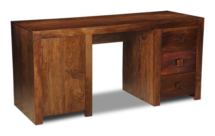 Acre & Artisan Solid Wood Large Office Desk 356 (160cm)