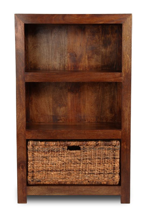 Dakota 77cm Shelves With Basket - In Stock