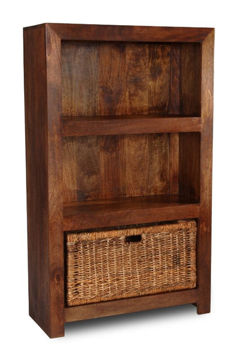 Dakota 77cm Shelves With Basket - In Stock