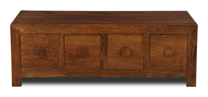 Dakota 122cm Trunk Coffee Table - In Stock