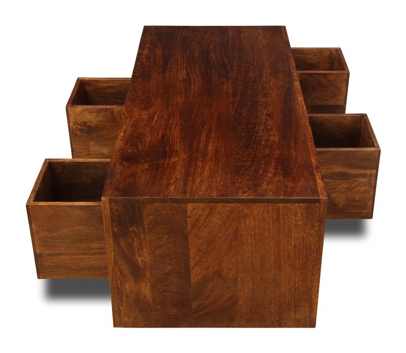 Dakota 122cm Trunk Coffee Table - In Stock