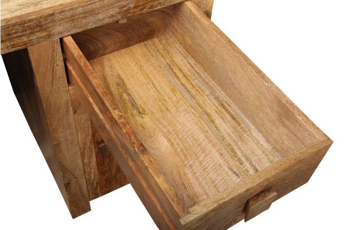 Acre & Artisan Light Solid Wood Desk 364 (110cm)