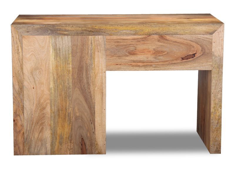 Light Dakota Mango Wood 120cm Desk - In Stock
