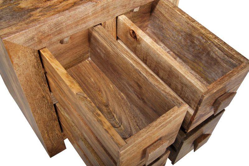Light Dakota 52cm 4 Drawer Chest - In Stock