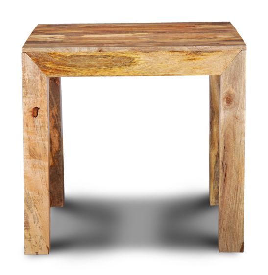 Acre & Artisan Light Solid Wood 80Cm Dining Table 698