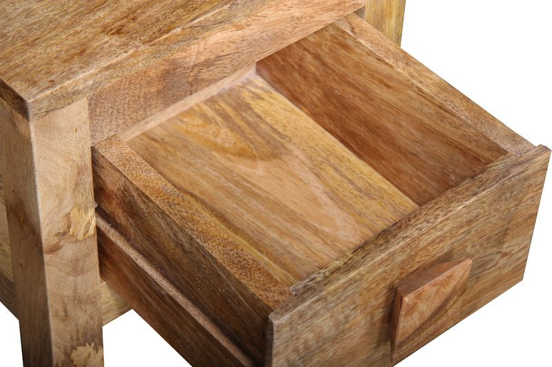 Light Dakota Lamp Table - In Stock