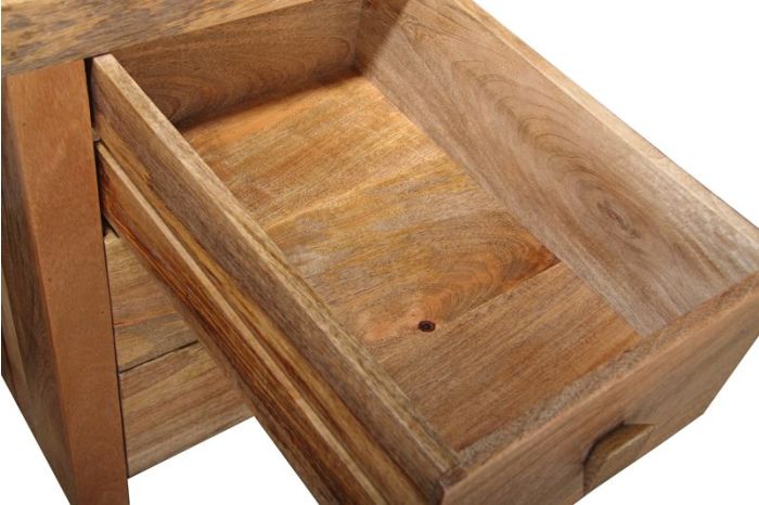Acre & Artisan Light Solid Wood Office Desk 365 (160cm)