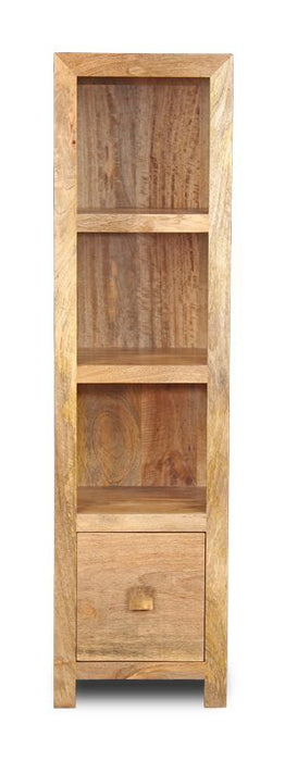 Light Dakota Slim Drawer 40cm Bookcase - In Stock