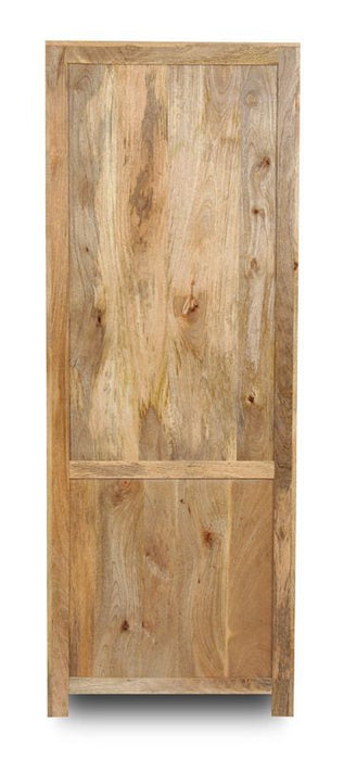 Light Dakota Mango Wood 67cm Display Unit - In Stock