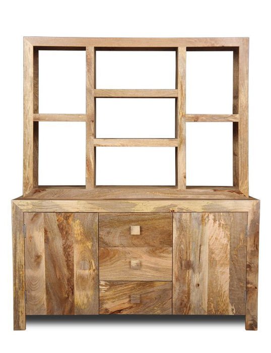 Light Dakota Mango Wood 135cm Large Dresser - In Stock