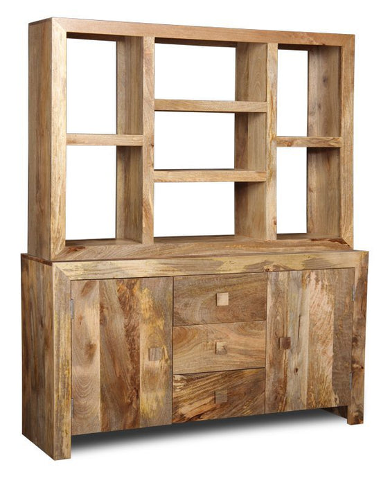 Light Dakota Mango Wood 135cm Large Dresser - In Stock