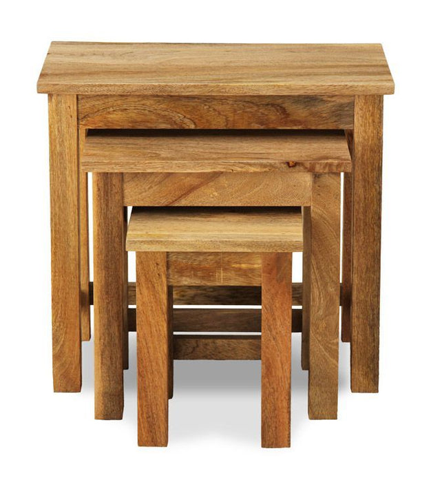 Light Dakota Mango Wood Small Nest - In Stock