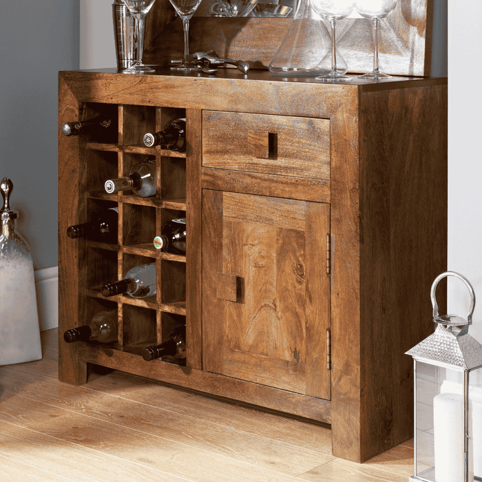 Dakota 89cm Wine Rack - In stock