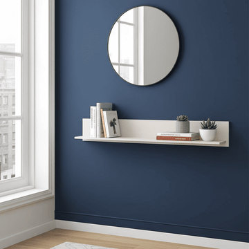 Amos Mann Cashmere Wall Mounted Floating Wall Shelf
