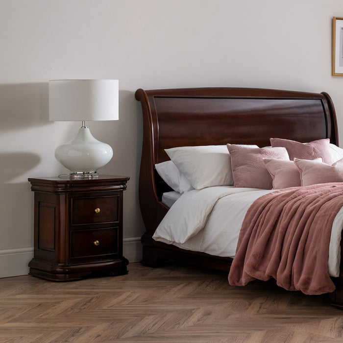 Antoinette French Bed - Low Footboard