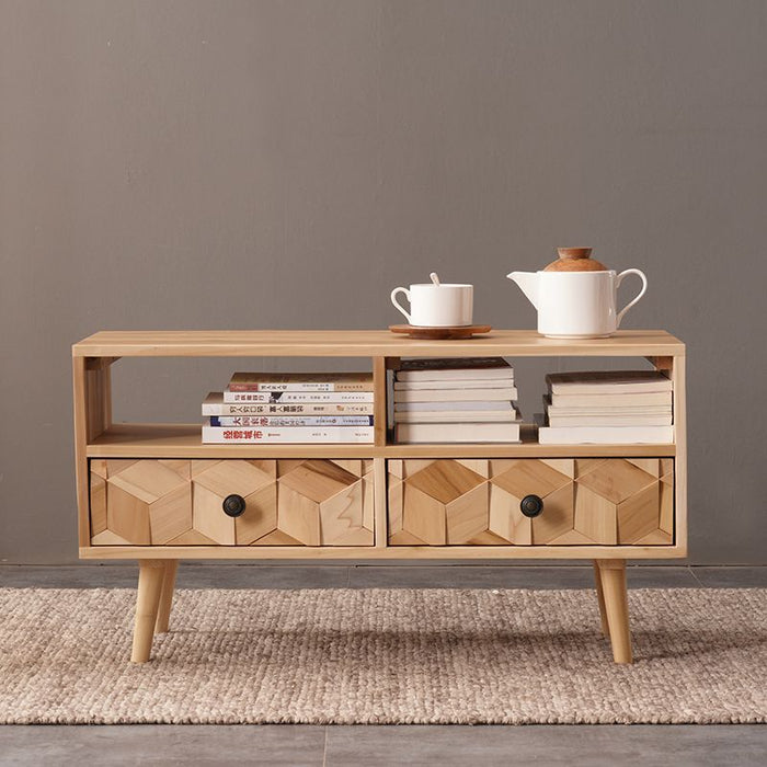 Sample Light Boxwood 4 Drawer Coffee Table - Last One Remaining