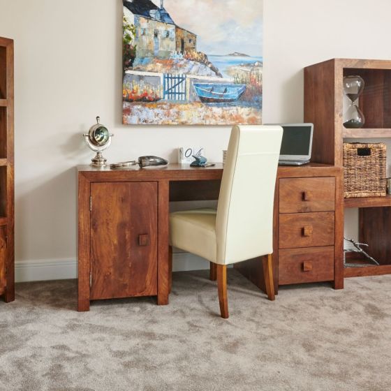 Acre & Artisan Solid Wood Large Office Desk 356 (160cm)