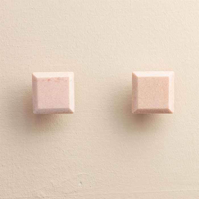 Mila Blush Stone Rectangle Drawer Knobs