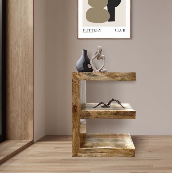 Acre & Artisan Mango Light Side Table E