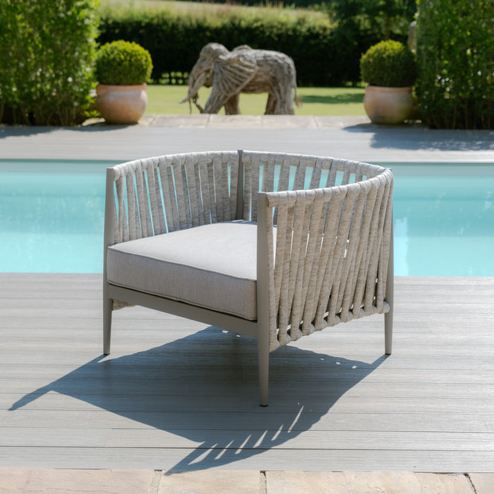 Milan Rope Weave Lounge Chair