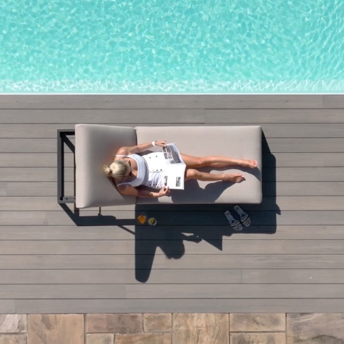 Outdoor Fabric Allure Sunlounger