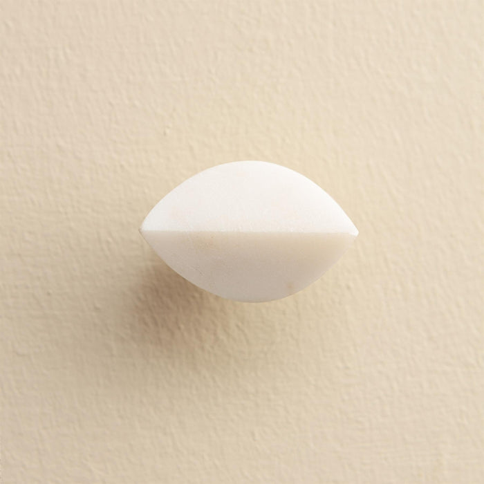 Vera White Stone Drawer Knobs