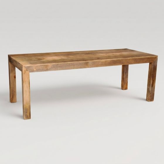 Acre & Artisan Light Solid Wood 220Cm Dining Table